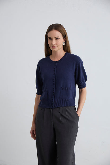 Eternal Cardigan Navy