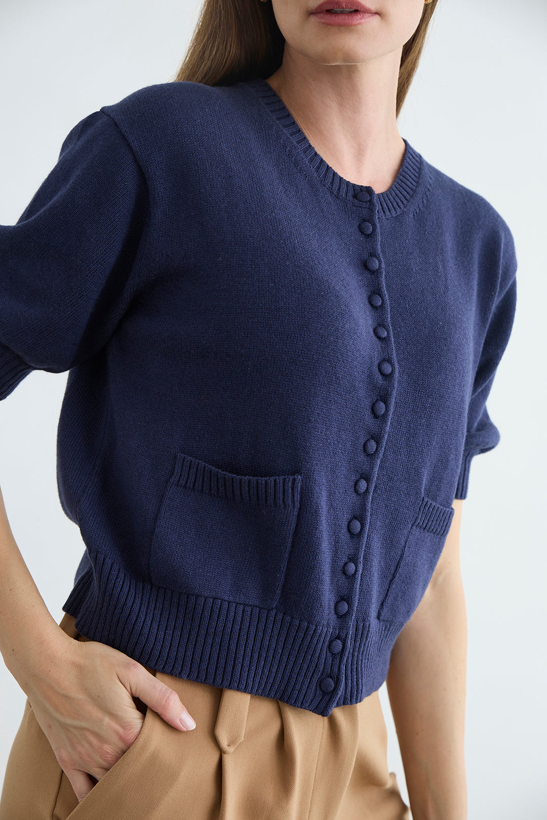 Eternal Cardigan Navy