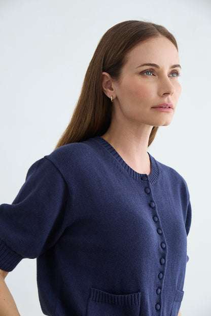Eternal Cardigan Navy
