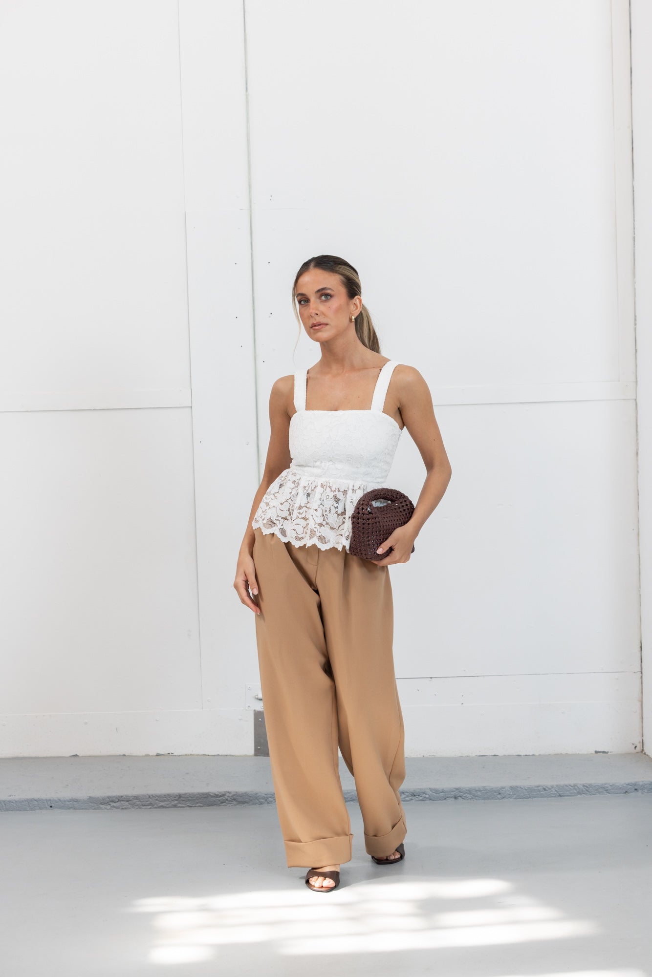 Core Pants Beige