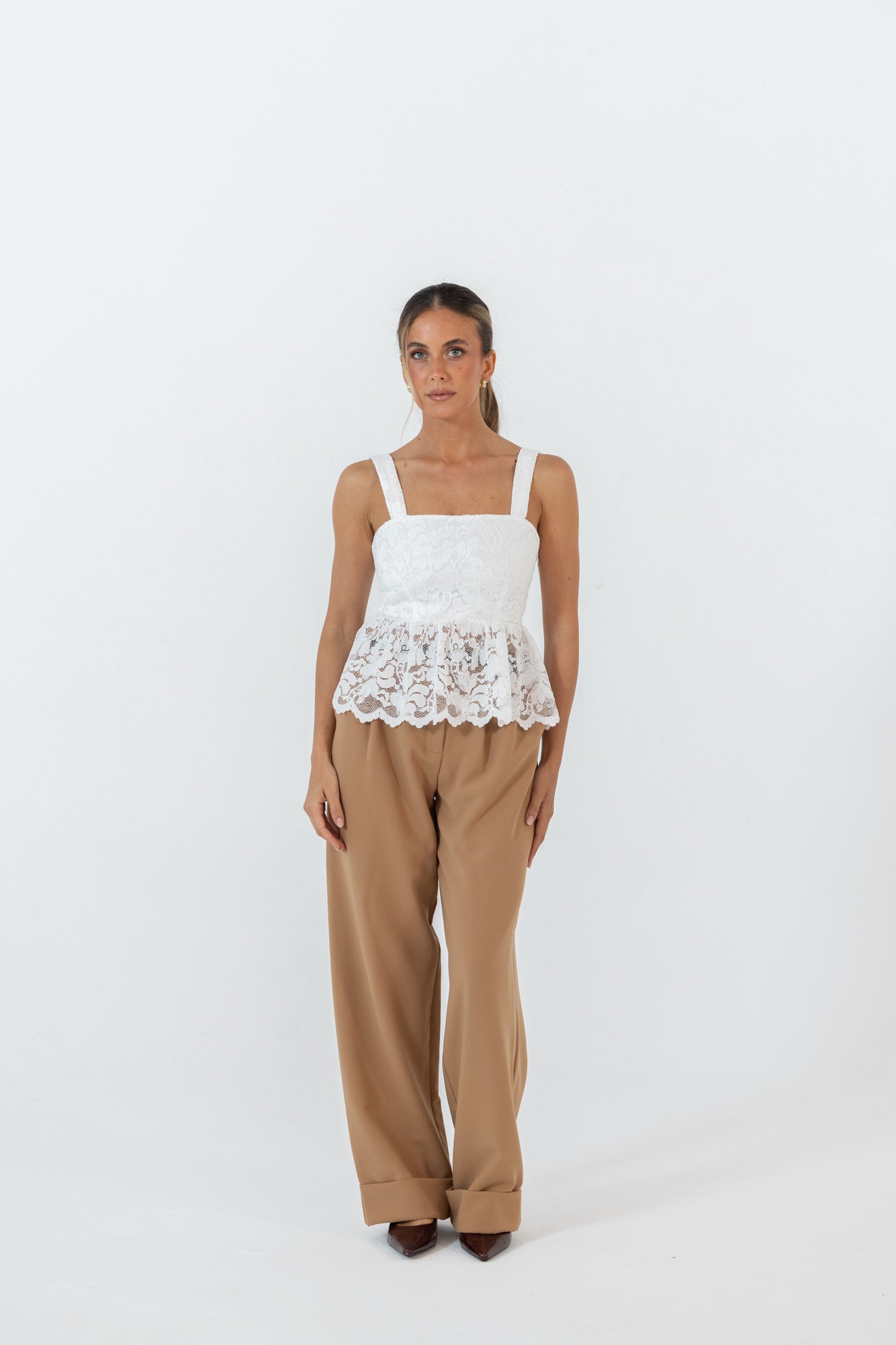 Core Pants Beige